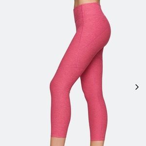 Outdoor Voices 3/4 Warm Up Leggings Pink Flamingo